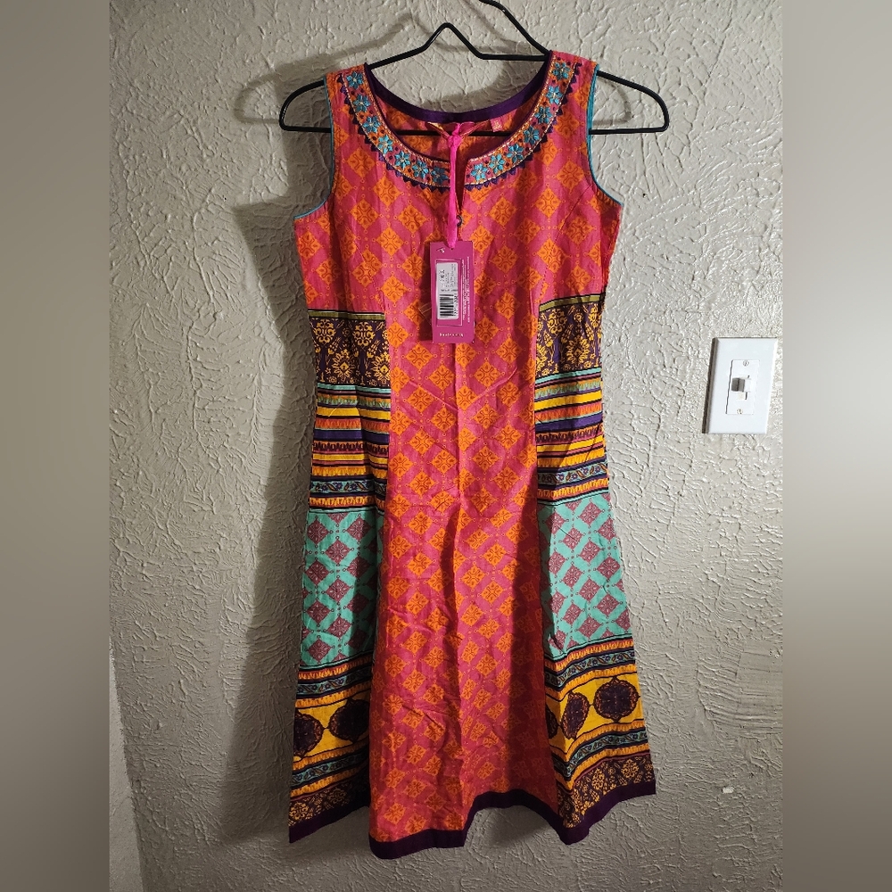 Pink Sleeveless A-line Mini Dress for Casual Occasions